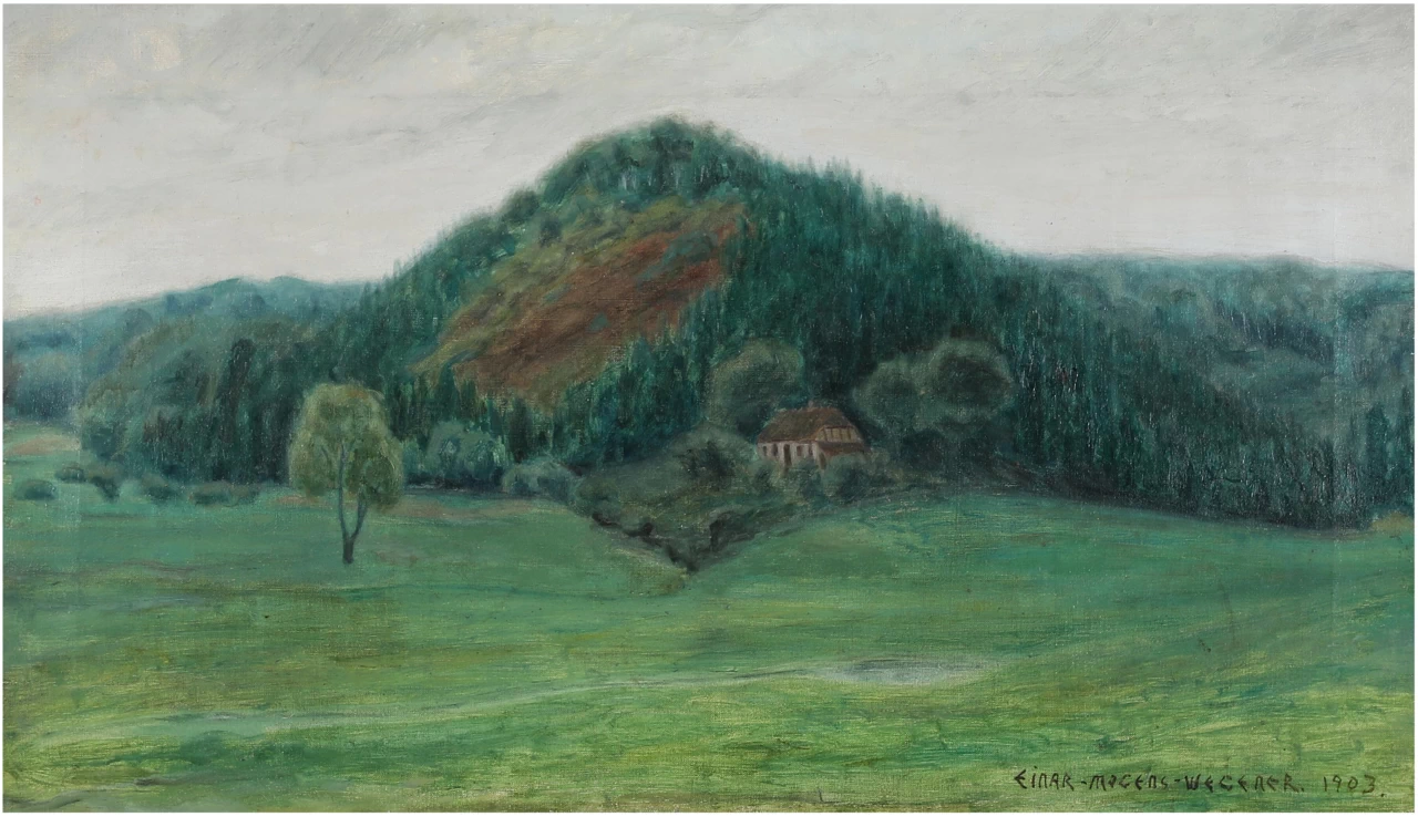 Lili Elbe - Paesaggio, 1903